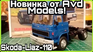 Skoda-Liaz-110 СОБРАЛ новинку от Avd Models! Пополнение иностранных моделей!