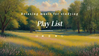 Relaxing music for studying, music that makes you feel at ease