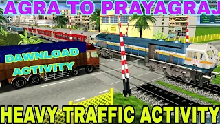 Trainz simulator New Activity Agra TO Prayagraj Dawnload free android Trainz new Activity Route