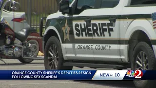 Orange County sheriff's deputies resign following sex scandal