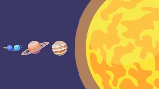 Cartoon Planet Size Comparison #comparison