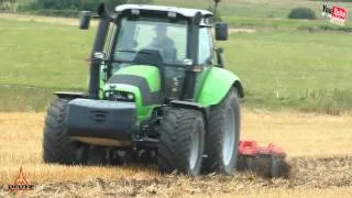 .:Talerzowanie i Orka 2014:. Deutz Fahr M610