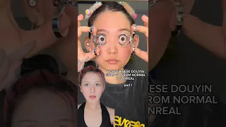 EPIC! Hack for Asian Douyin makeup Face! #hairstyle #hairstylegirl #haircutting #douyinmakeup