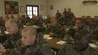 First french class for Foreign Legion recruits