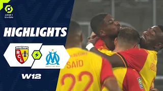 RC LENS - OLYMPIQUE DE MARSEILLE (1 - 0) - Highlights - (RCL - OM) / 2023-2024