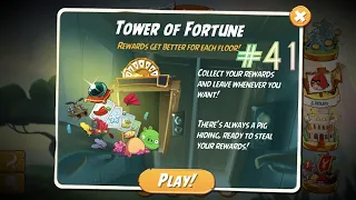 Башня удачи/tower of fortune. Angry birds 2.Мда, не повезло сегодня. Зато шляпу на чака прокачал{41}