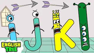 Alphabet Buds Letters I-J-K-L | Episodes 9-12 | Abc Phonics Show for Kids