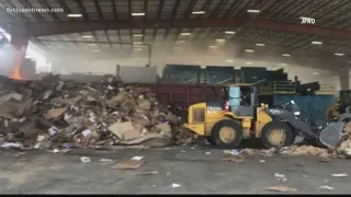 JFRD investigating cardboard fire at recycling plant
