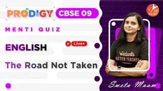 The Road Not Taken L-2| 𝗠𝗲𝗻𝘁𝗶 𝗤𝘂𝗶𝘇 | NCERT Solutions for Class 9 English | Term 1 | Vedantu 9th&10th