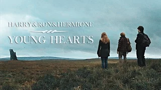 Harry & Ron & Hermione | Young hearts