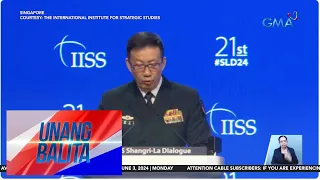 Defense minister ng China, nagparinig tungkol sa isang bansa na sumira daw sa... | Unang Balita