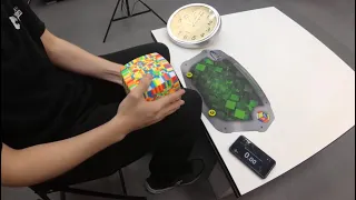 19x19 Rubik's cube World Record (Timelapse) solve - 2:51:54