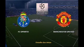 Porto v Manchester United | UEFA Champions League 1996-1997 | Semi-finals | 2nd Leg | PES 2021