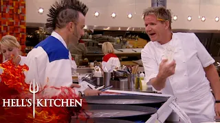 Gordon Can't Read Barret's Handwriting | Hell's Kitchen