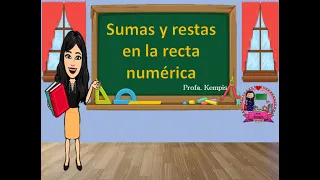 Sumas y restas en la recta numérica