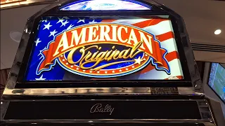American Original Slot Machine @ Horseshoe Indianapolis!!!   Got A Couple Bonuses!!!