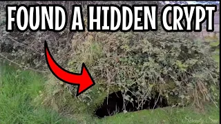 Graveyard Full Of Open Crypts And Vaults | Skeletal Remains Found
