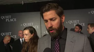 John Krasinski at A Quiet Place Premiere