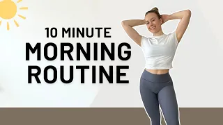 10 MIN MORNING ROUTINE ☀️ - Wake up your body ready for your day!