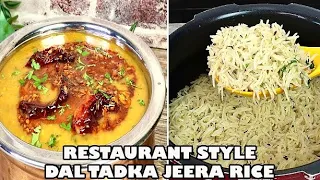 Restaurant style Dal Tadka with Jeera Rice (English and Arabic subtitles available)