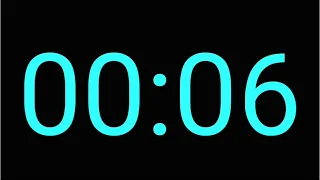 6 Second Countdown Timer [ DARK MODE ]