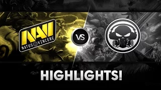 Na`Vi vs IAP.XCTN - Highlights @ SLTV X LAN-Finals