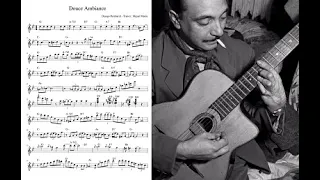 Django Reinhardt - Douce Ambiance Transcription