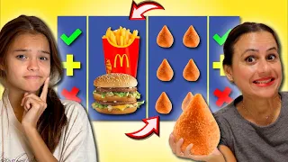 TROCA DE COMIDA NO TABULEIRO DE FIDGET TOYS! ❌➕✅ 🍔🍟