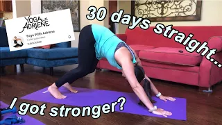 I Tried Yoga for 30 Days. Here's What Happened | Yoga with Adriene Review