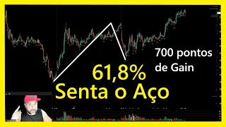 A IMPORTÂNCIA DO 61,8% DE FIBONACCI - Daytrade mini indice mini dolar Paulo Trader