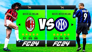 AC Milan Aller Tijden VS Inter Milan Aller Tijden!🏆