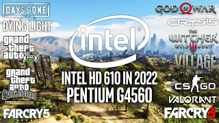 Intel HD 610 in 2022 - Test in 17 Games