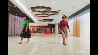 Line dance  Dancing Queen   ( choreo  :  Tanti Damayanti  )