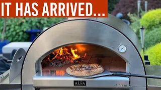 Unboxing My New Outdoor Wood Fired Pizza Oven | Alfa 4 Pizze