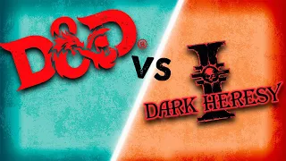 D&D vs Dark Heresy RPG | Warhammer 40k | TTRPG | #Shorts