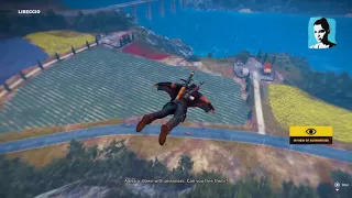 Just Cause 3 - rainy mornings are for wingsuiting