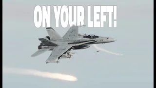 F18 HORNET EPIC FOX 1 PVP ON BLUEFLAG 80's