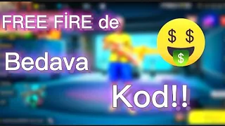 FREE FİRE de bedava kod nasıl alınır/ kod nereye yazılır ?