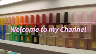 Nail Room Tour | Swatching Korean Nail Gel | Tiny Korea , Izemi , Show Me Korea , Gentle Pink , etc.