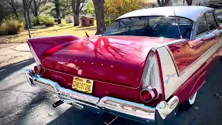 1958 Plymouth Fury - Christine - interior shop 11.18.13