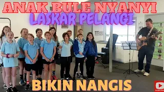 Bikin Nangis | Anak Bule Nyanyi Laskar Pelangi #bule #laskarpelangi #nidji