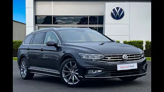 Approved Used Volkswagen Passat Estate R-Line 2.0 TDI 7 Speed Manganese Grey | Wrexham Volkswagen