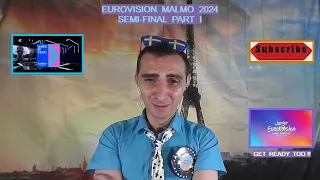 [🔴LIVE-FRANCE REACTS] EUROVISION MALMO 2024 - SEMI-FINAL PART 1: AZERBAIJAN