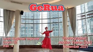 GeRua - Linedance, Choreographed by Andrico Yusran (INA)