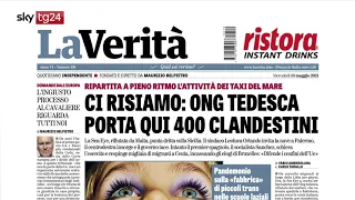 Rassegna stampa, i giornali del 19 maggio