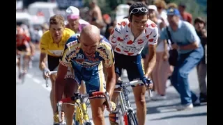 Tour de France 1997 - Marco Pantani wins on Alpe d'Huez, ahead of Ullrich, Virenque and Riis