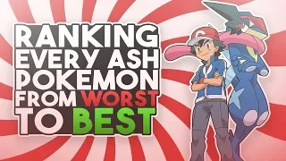 Ranking EVERY Ash Ketchum Pokemon From Worst to Best!