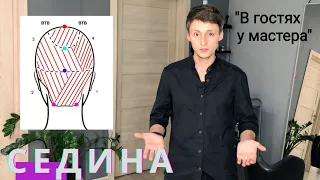 Седина , как окрасить седину в сложных техниках