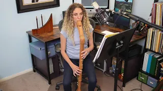 Bebop on Küng Bass Recorder - "Donna Lee"