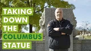 The Indigenous activist who took down the Christopher Columbus statue!